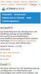Mobile Screenshot of cimaware.de