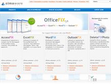 Tablet Screenshot of cimaware.it